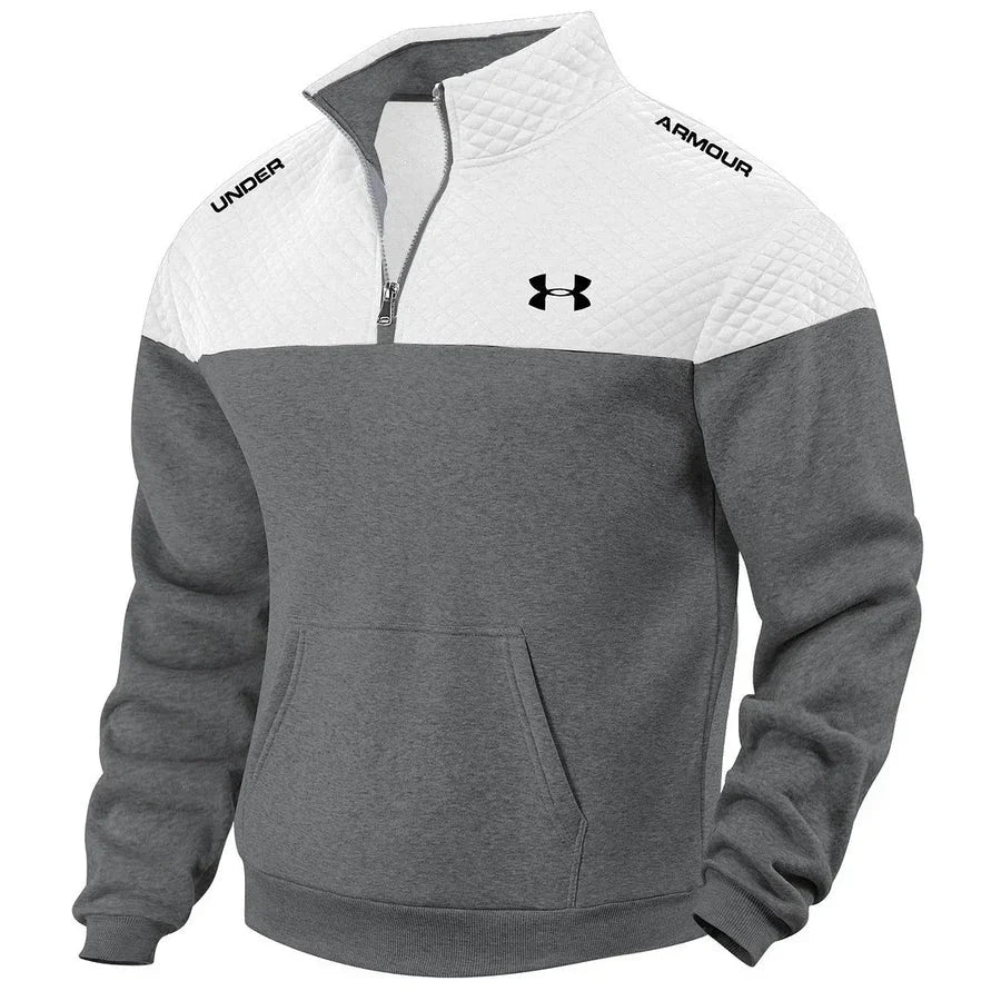 Sudadera con cremallera de un cuarto