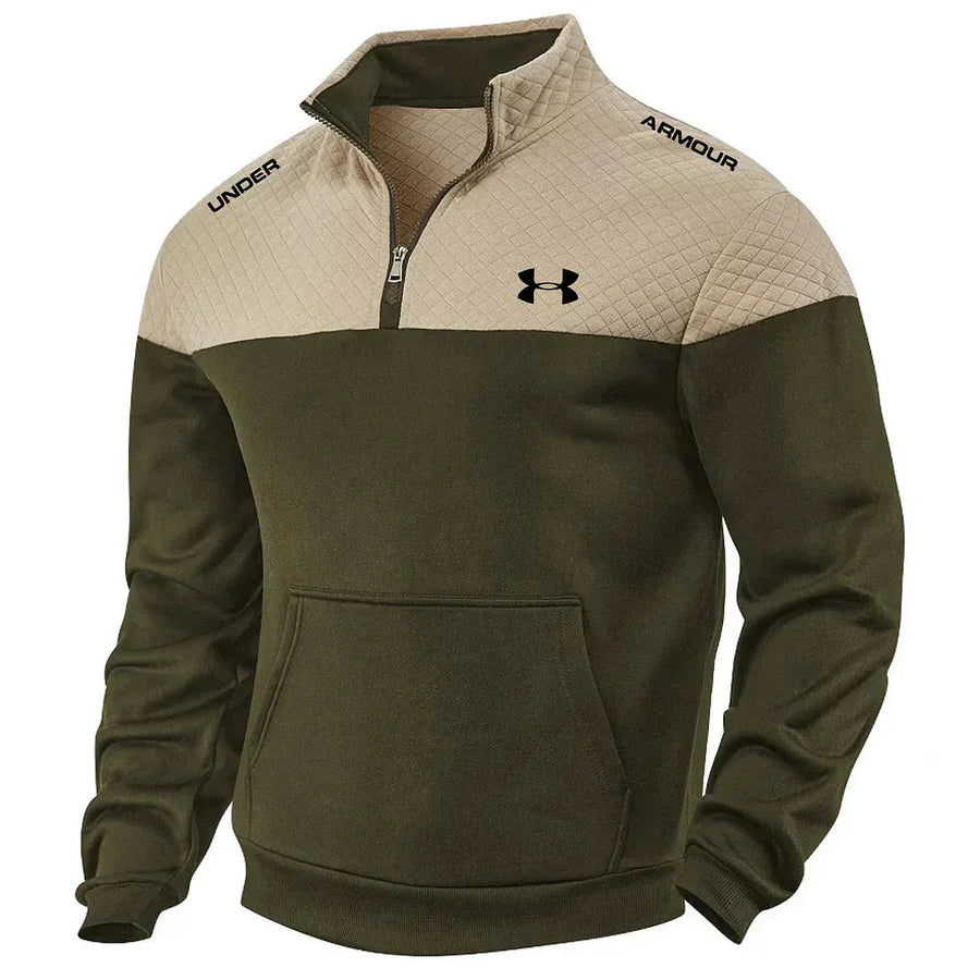Sudadera con cremallera de un cuarto